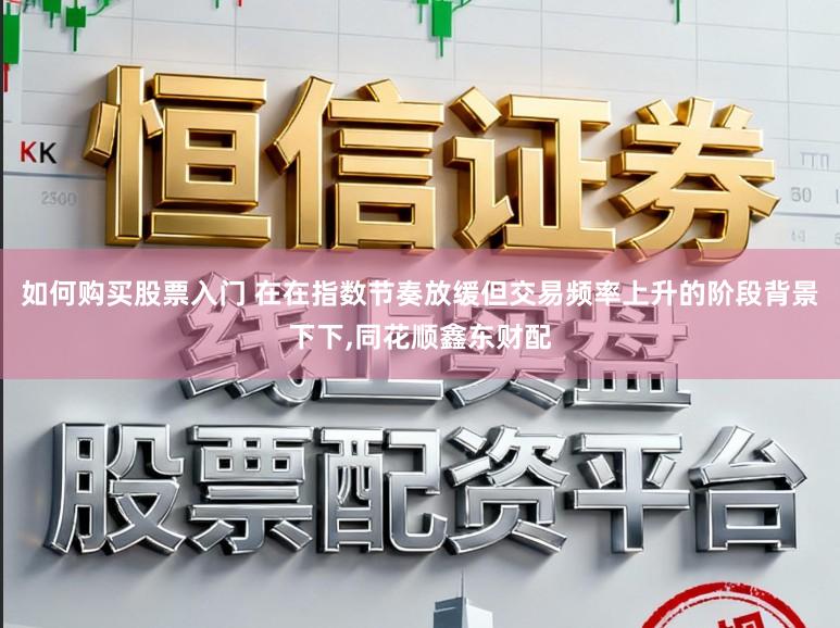 如何购买股票入门 在在指数节奏放缓但交易频率上升的阶段背景下下，同花顺鑫东财配