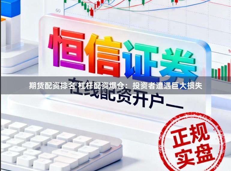 期货配资排名 杠杆配资爆仓：投资者遭遇巨大损失